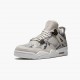 Jordan 4 Retro Premium 'Snakeskin' Light Bone/White-Pure Platinum-Wolf Grey