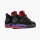 Jordan 4 Retro Nrg 'Raptors - Drake Signature' Black/University Red-Court Purple